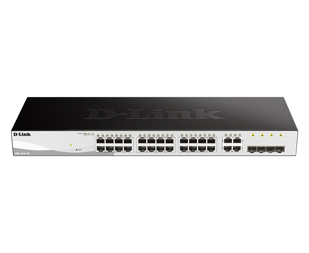 D-Link DGS-1210-28 – Switch Gigabit Smart Managed 28 Cổng