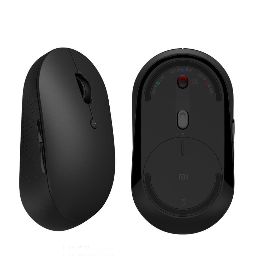 Chuột máy tính không dây Xiaomi Dual Mode Wireless Mouse (White/Black) - (HLK4040GL/PYV4007GL) | Hàng chính hãng