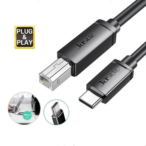 Cáp máy in Type-C hãng JASOZ D121