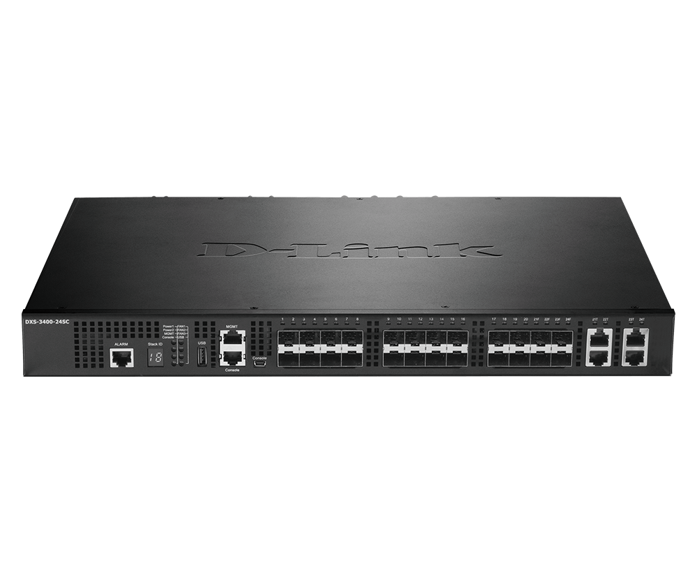 D-Link DXS-3400-24SC – Switch Managed Layer 3 10 Gigabit