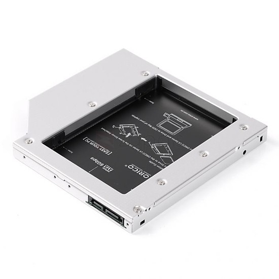 Khay ổ cứng Laptop (Caddy bay) 2.5" SATA 1,2,3 - L127SS | Hàng chính hãng