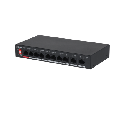 Switch PoE 10 cổng Dahua DH-PFS3010-8ET-96