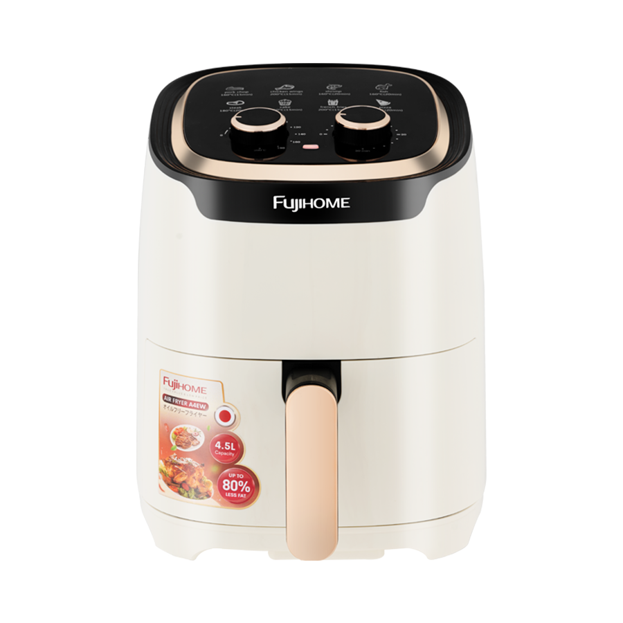Nồi chiên không dầu Fujihome A4EW 4,5 lít 1500W | Hàng chính hãng