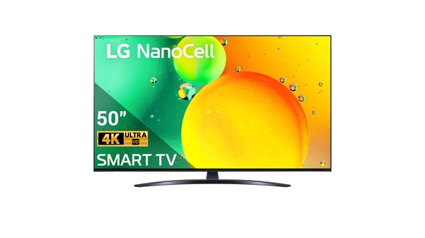 Smart Tivi NanoCell LG 4K 50 inch 50NANO76SQA | Hàng chính hãng
