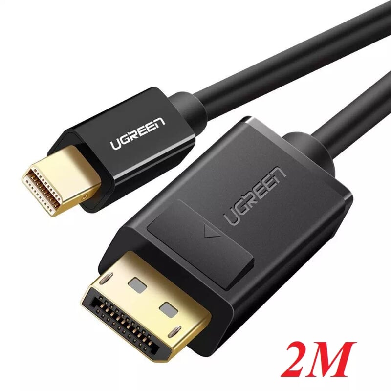 Cáp Mini Displayport to Displayport dài 2m Ugreen 10433 | Hàng chính hãng