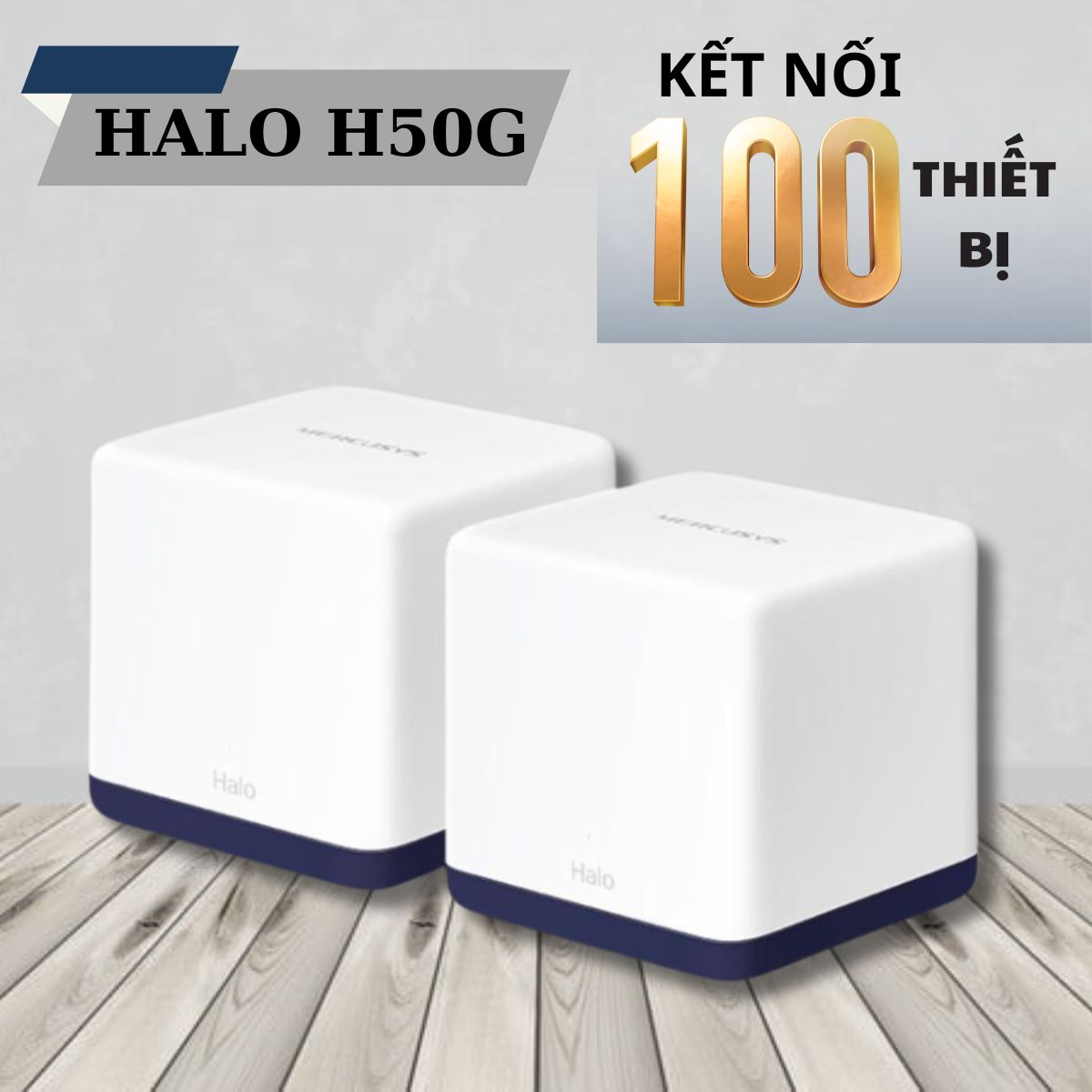 Hệ Thống Wi-Fi Mesh Cho Gia Đình AC1900 Halo H50G(2-pack) | Hàng chính hãng