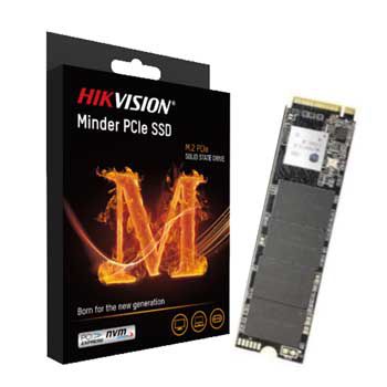 Ổ cứng Hikvision SSD Minder (P) PCIe Gen 3x4 NVMe, dung lượng 256G, 3D TLC | Hàng chính hãng