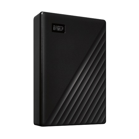 Ổ cứng di động HDD WD My Passport 4TB 2.5" USB 3.2, Model: WDBPKJ0040BRD-WESN, màu đỏ/đen