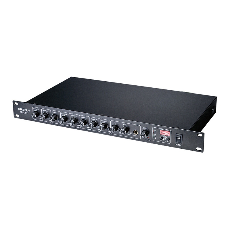 Bộ trộn micro hội nghị thông minh 8 kênh TS-808V | Hàng chính hãng