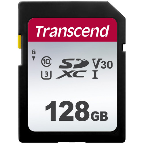Thẻ nhớ Transcend 128GB SD Card 300S | Hàng chính hãng