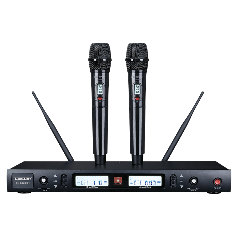 Bộ micro hội nghị không dây UHF kênh kép TS-8807TT | Hàng chính hãng