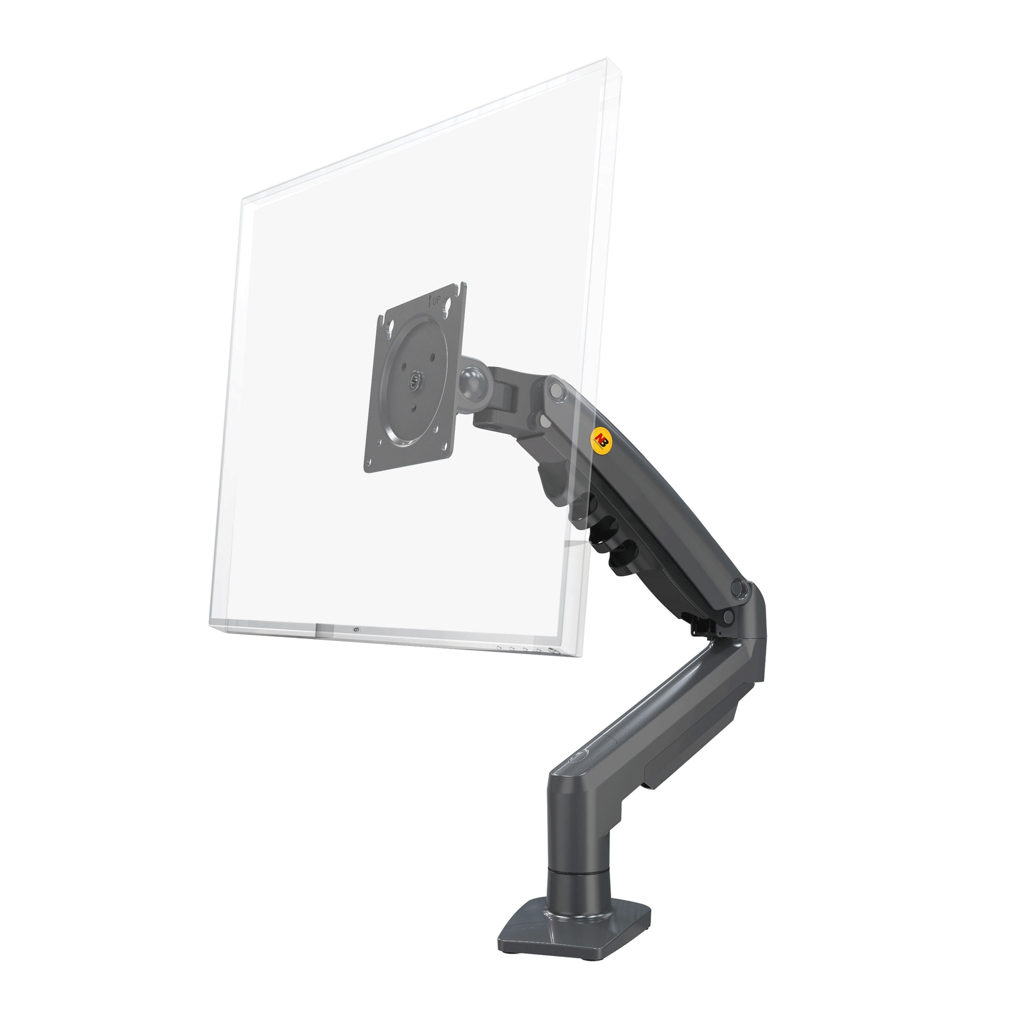 GIÁ TREO MÀN HÌNH F80 xám( 17" - 30 " ) - MATTE CHAROCAL