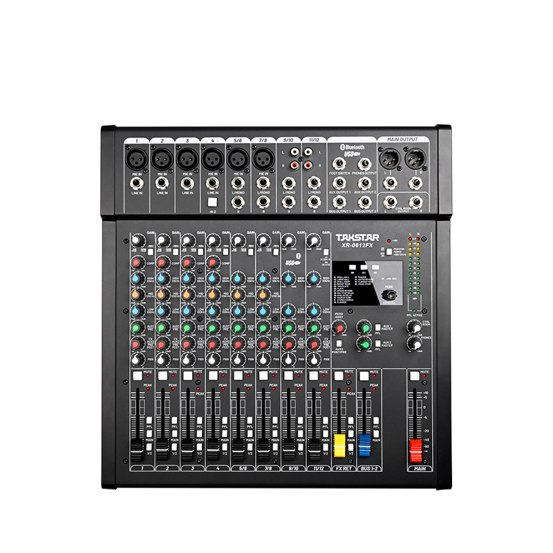 Bộ trộn mixer analog XR-0612FX (2023) | Chính hãng