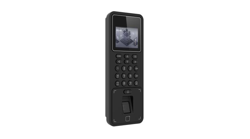 Máy chấm công, kiểm soát cửa bằng vân tay DS-K1T808EFX chính hãng