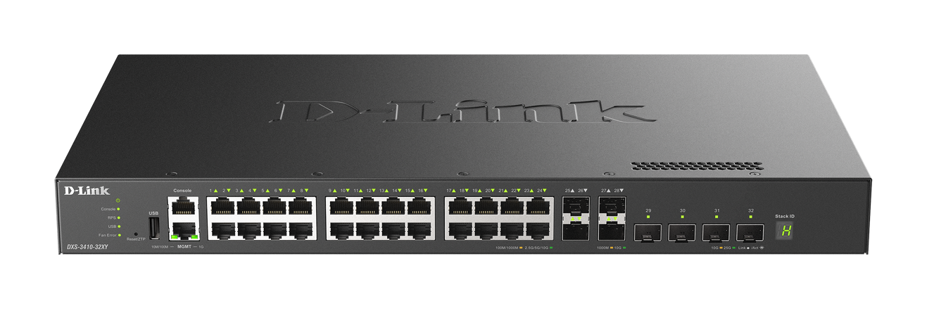 D-Link DXS-3410-32XY – Switch Managed Layer 3 10 Gigabit