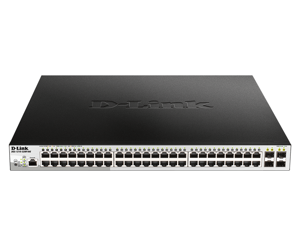D-LINK DGS-1210-52MP/ME – SWITCH GIGABIT POE METRO ETHERNET 52 CỔNG