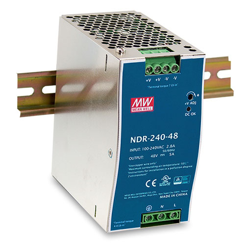 D-Link DIS-N240-48 – Bộ nguồn DIN Rail công nghiệp 240W 48VDC