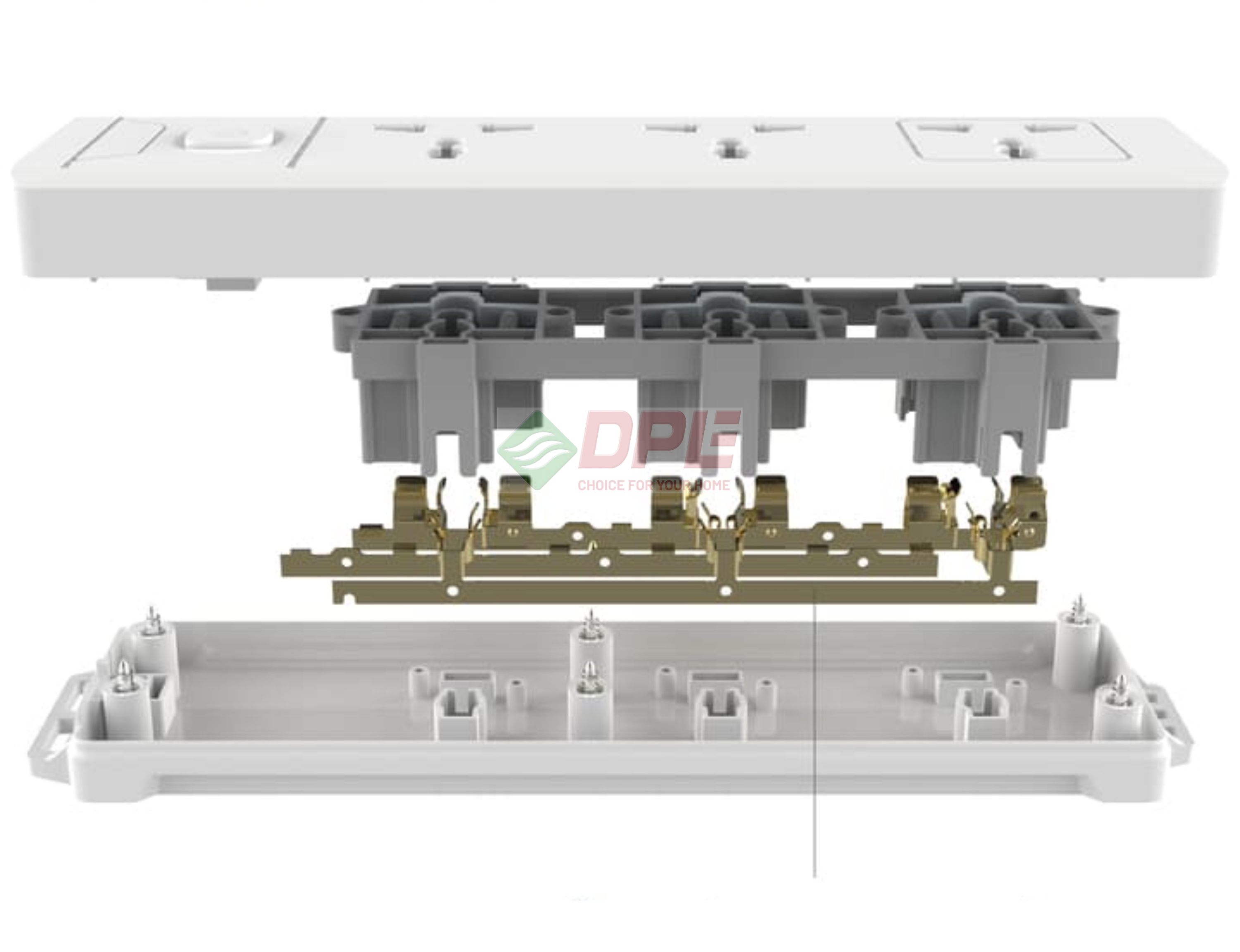Ổ cắm điện đa năng Deli T702