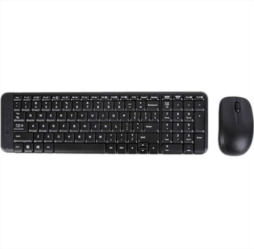 (M&KB) LOGITECH MK220 WIRELESS/OPTICAL/ĐEN (BLACK)/PC