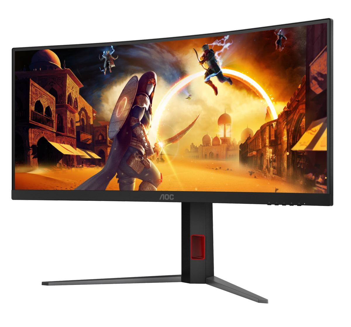 Màn hình cong gaming AOC CU34G4H/71 34 inch WQHD Fast VA 200Hz