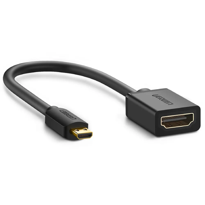 Cổng chuyển MICRO HDMI to HDMI Ugreen 20134 | Hàng chính hãng