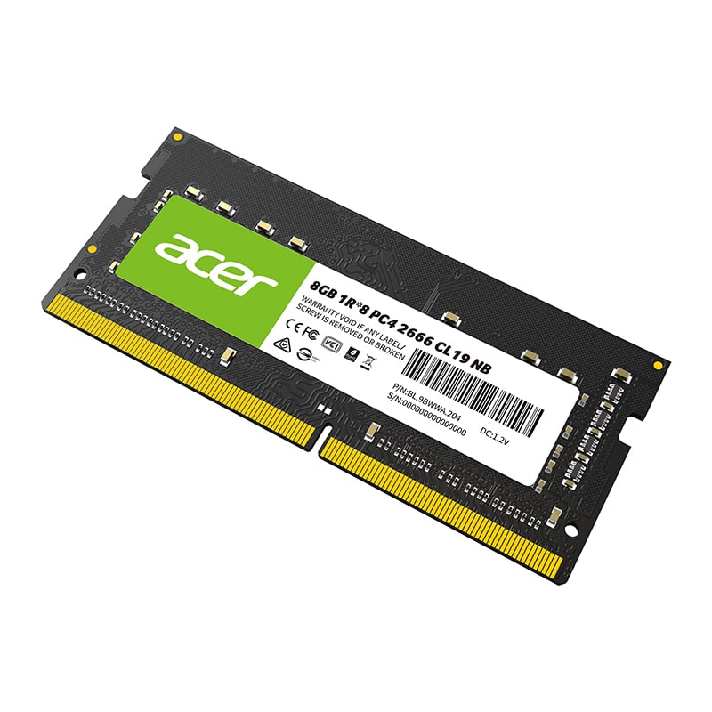 RAM Laptop Acer SODIMM DDR4 UD100 8GB 3200MHz CL22 – SD100-8GB-3200