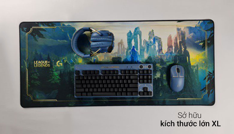 Tấm lót chuột Logitech G840 XL LOL Series (943-000547) | Hàng chính hãng