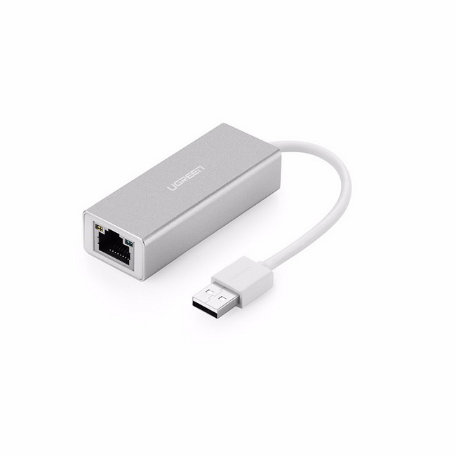 Cáp USB to Lan 2.0 cho Macbook, pc, laptop hỗ trợ Ethernet 10/100 Mbps Ugreen 20253 | Hàng chính hãng