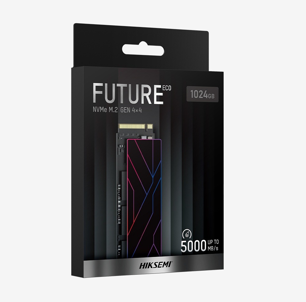 Ổ cứng SSD HIKSEMI FUTURE ECO 512GB M.2 NVMe M.2 2280 PCIe Gen4 x 4 | Hàng chính hãng