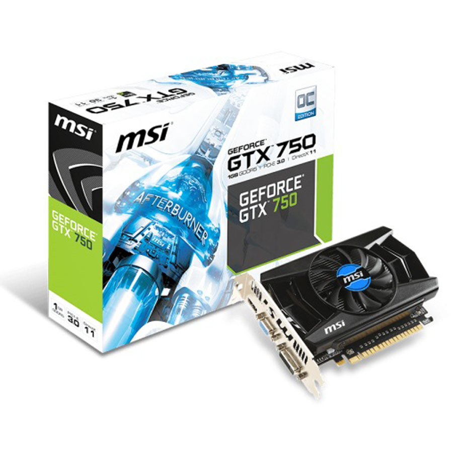 Card màn hình MSI N750Ti 1GD5 OC V1