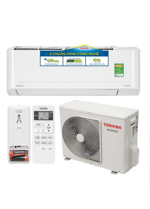 ĐIỀU HÒA Toshiba 18000BTU 1 CHIỀU Inverter RAS-H18C4KCVG-V MỚI 2023 | Hàng chính hãng