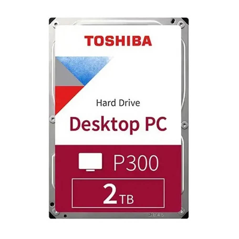 Ổ Cứng HDD Toshiba P300 2TB (HDWD320UZSVA) - Hiệu Năng Vượt Trội Cho PC Desktop
