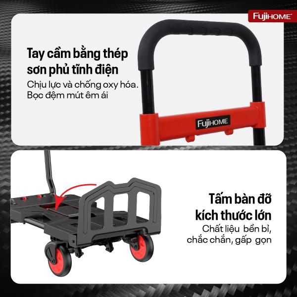 Xe đẩy đa năng 2 in 1 Fujihome FTM-150