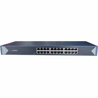 Switch L2 24 cổng 10/100/1000Mbps Hikvision DS-3E0524-E(B) | Hàng chính hãng