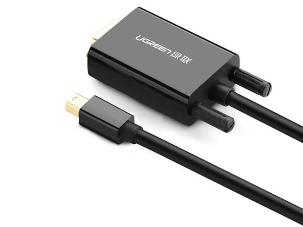 Cáp chuyển đổi Mini Displayport to VGA Ugreen 30596 (Màu Đen) | Hàng chính hãng