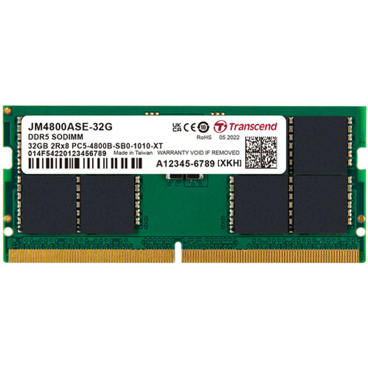 Ram Laptop Transcend JM DDR5 32GB 4800MHz | Hàng chính hãng