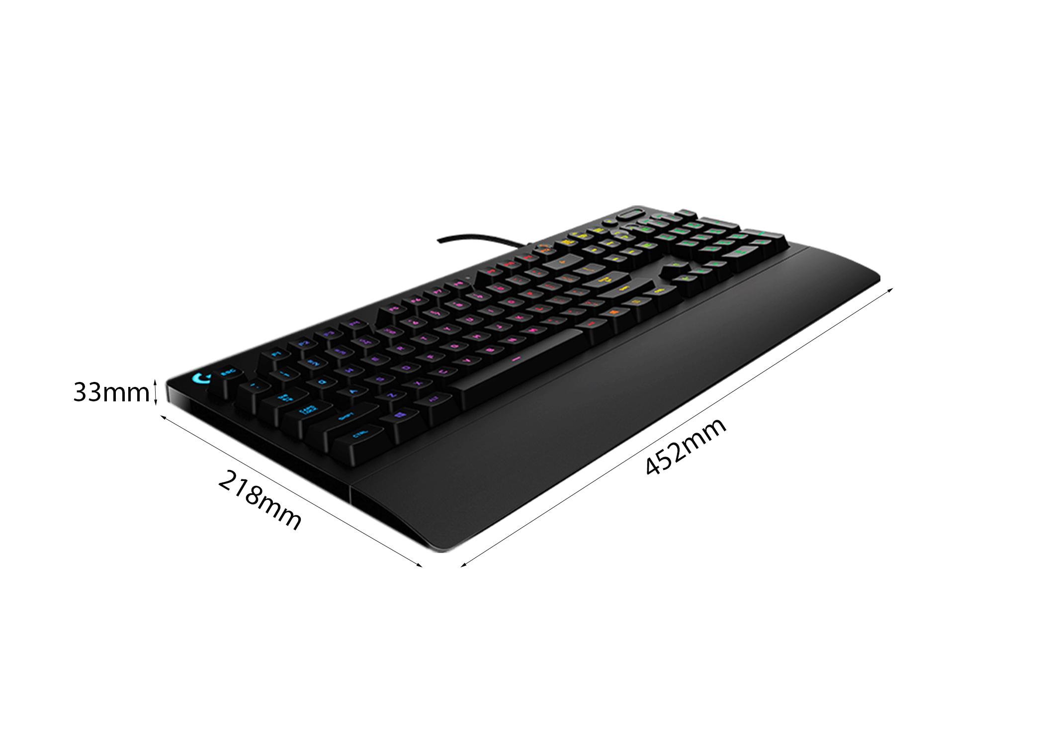 Bàn phím giả cơ Logitech Prodigy RGB G213 920-008096 | Hàng chính hãng
