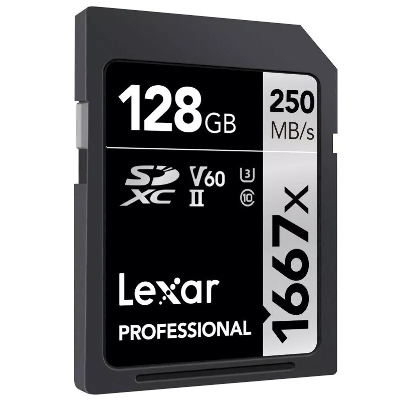 Thẻ nhớ Lexar Professional SILVER PLUS SDXC 128GB | Hàng chính hãng