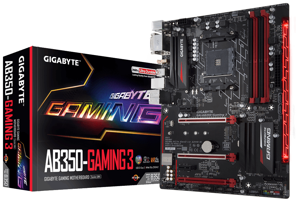 Gigabyte AB350-Gaming 3 - Bo mạch chủ hiệu suất cao