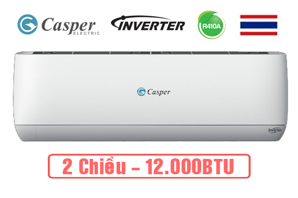 Điều hòa Casper GH-12TL22,2 chiều 12000BTU Inverter nhập khẩu thái lan | Hàng chính hãng