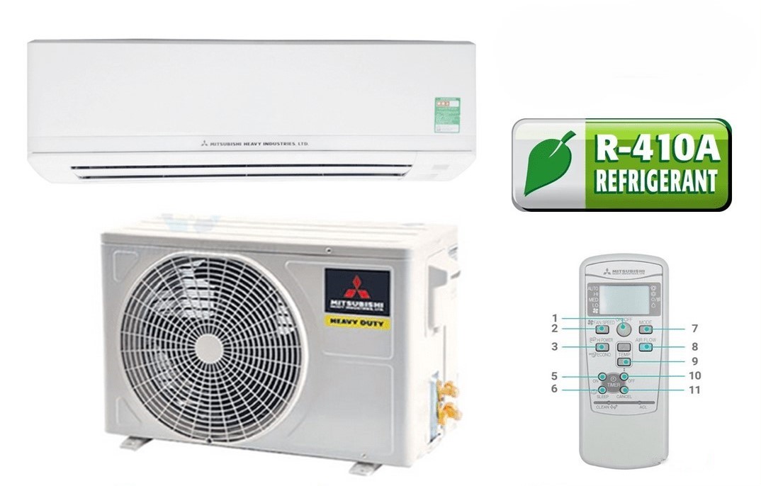 Điều hòa Mitsubishi Heavy 24.000BTU 1 chiều SRK24CS-S5/SRC24CS-S5 | Hàng chính hãng