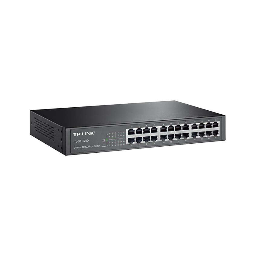 Switch TP-Link TL-SF1024D (24Port 10/100Mbps - Vỏ kim loại) | Hàng chính hãng