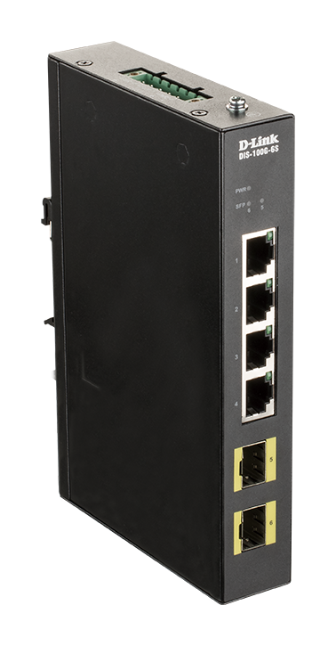 D-Link DIS-100G-6S – Switch công nghiệp Gigabit 6 cổng