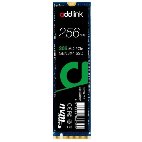 Ổ cứng Addlink SSD 256GB M.2 NVMe (ad256GBS68M2P) | Hàng chính hãng