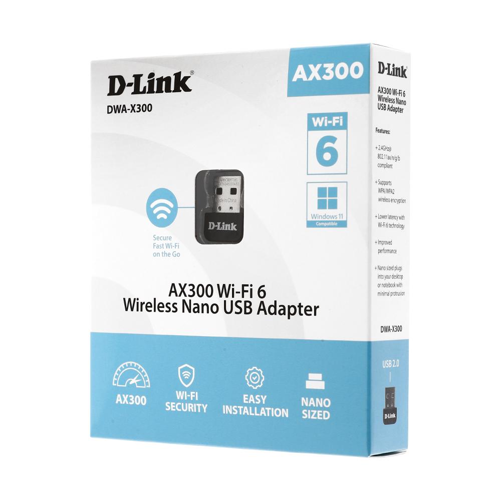 D-Link DWA-X300 – USB Wi-Fi 6 AX300
