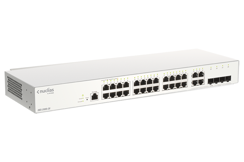 D-LINK DBS-2000-28 – SWITCH GIGABIT 28 CỔNG QUẢN LÝ CLOUD
