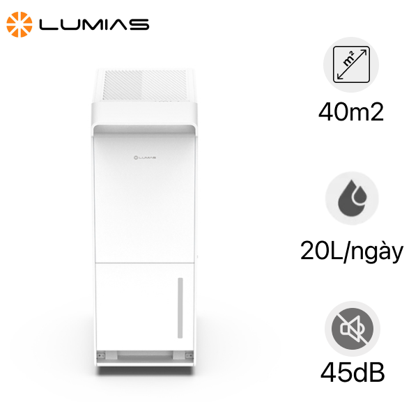 Máy Hút Ẩm Lumias LMD-20L – Giải Pháp Kiểm Soát Độ Ẩm Thông Minh Cho Không Gian Hiện Đại