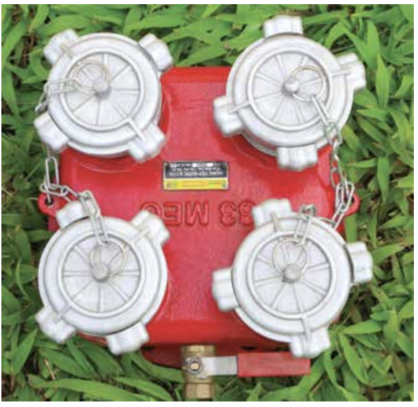 Họng Tiếp Nước Chữa Cháy Thanh Bình (2 Cửa & 4 Cửa) - Chuẩn TCVN 5739:2023