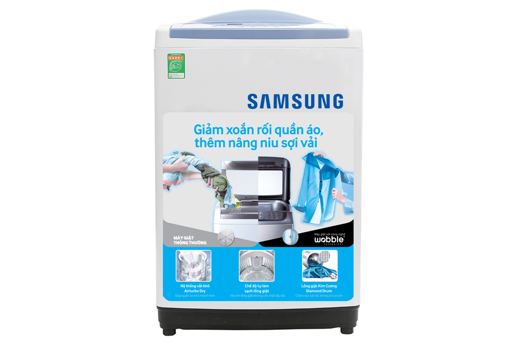 Máy giặt 9KG Samsung WA90M5120SG/SV Mới 2020 | Hàng chính hãng