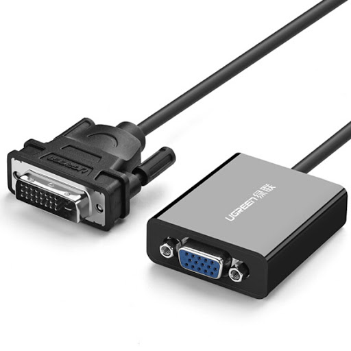 Cáp chuyển đổi DVI 24+1 to VGA Ugreen 40259 | Hàng chính hãng